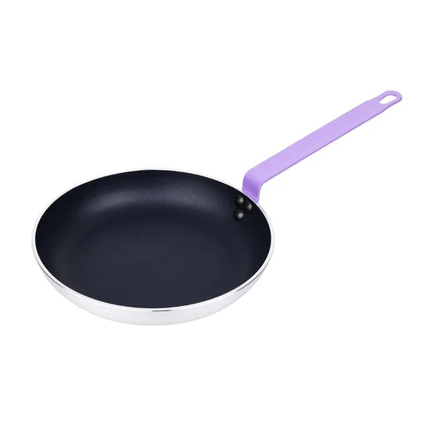 Hygiplas Aluminium Non-Stick Teflon Platinum Plus Frying Pan Purple 28cm