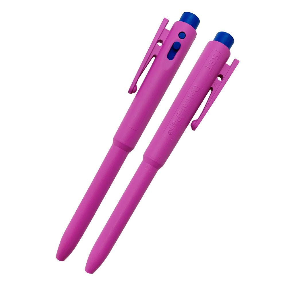 Retractable Detecta Pen with Clip in Range of Colour Options