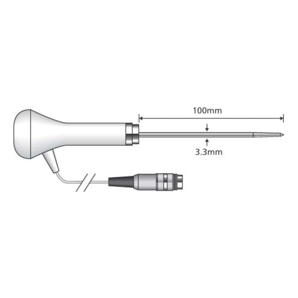Comark PX22L Food Penetration Probe (Thermistor/White) (PX22L)