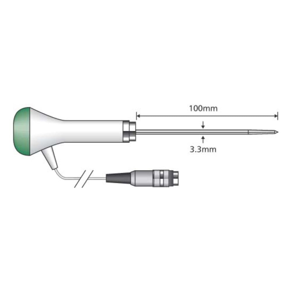 Comark Food Penetration Probe (Thermistor/Green) (PX24L)