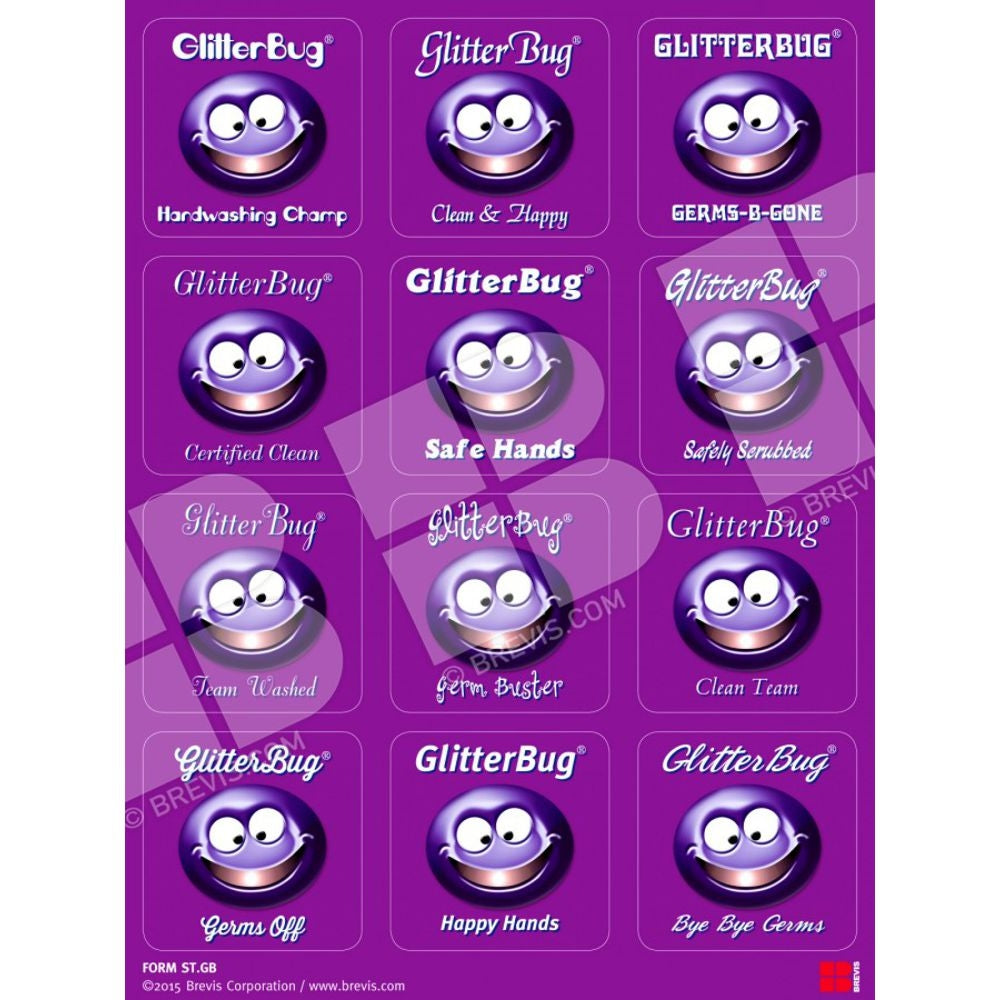 GlitterBugs Sticker Sheet