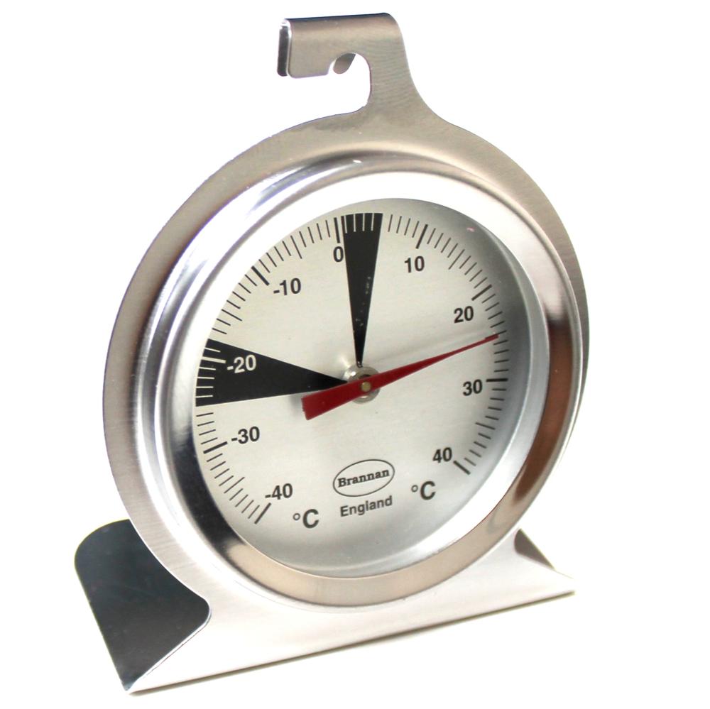 Brannan Stainless Steel Dial Fridge Freezer Thermometer