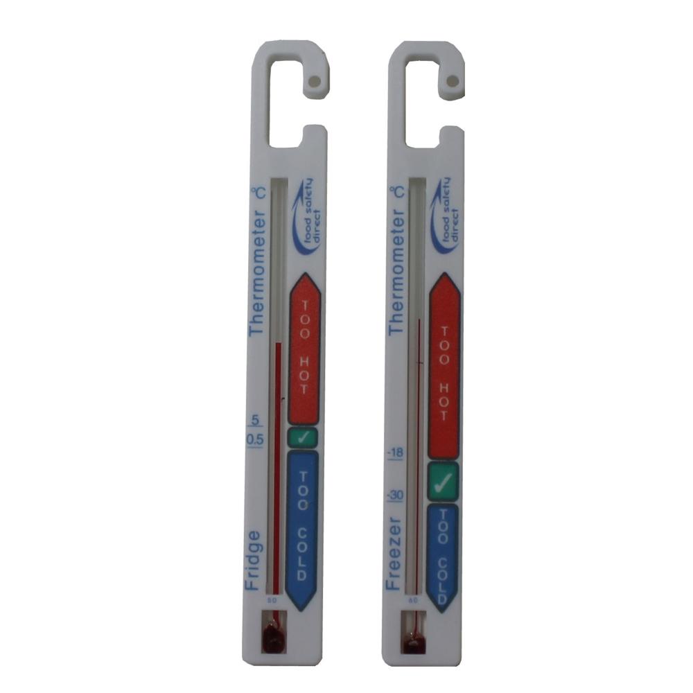 FSD Twin Pack Fridge and Freezer Thermometers