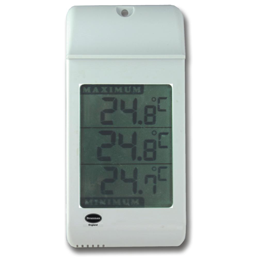 Digital Max / Min Large Display Thermometer in White or Green