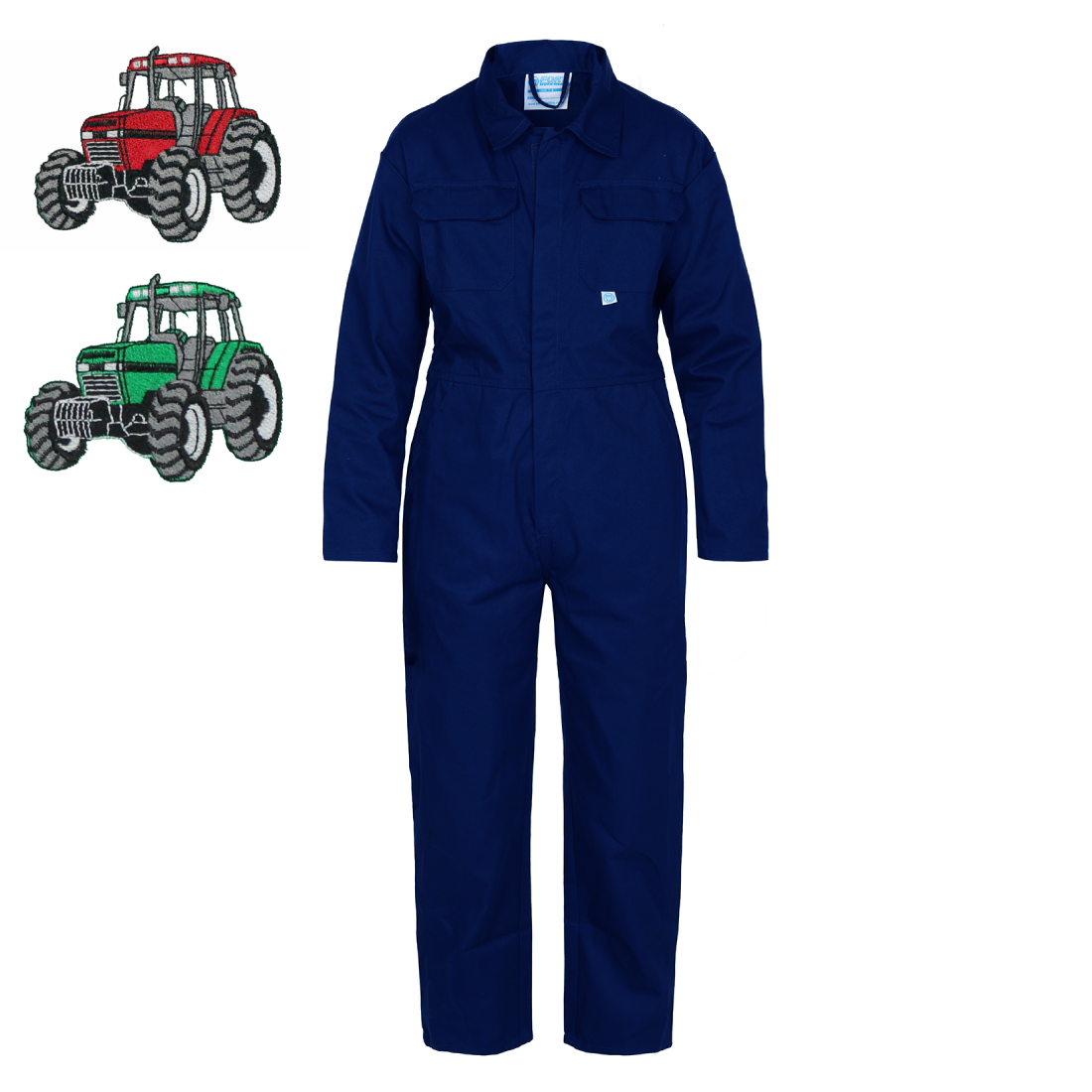Kids Tractor Emblem "Themed" Coveralls