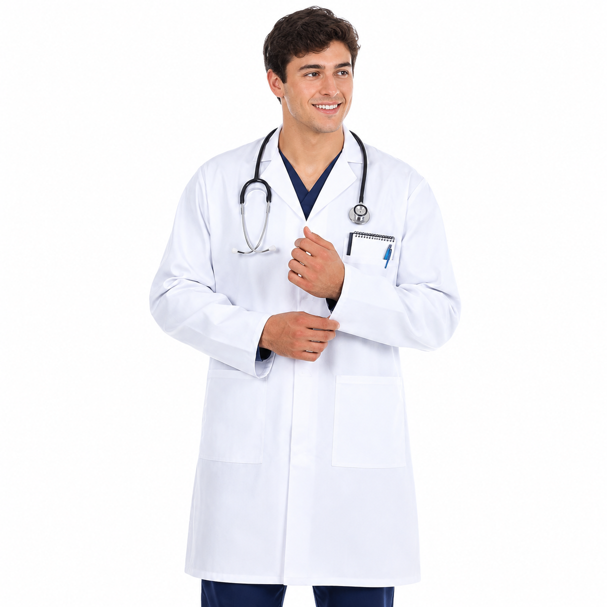 Students White Lab Coat - For University and Medical School