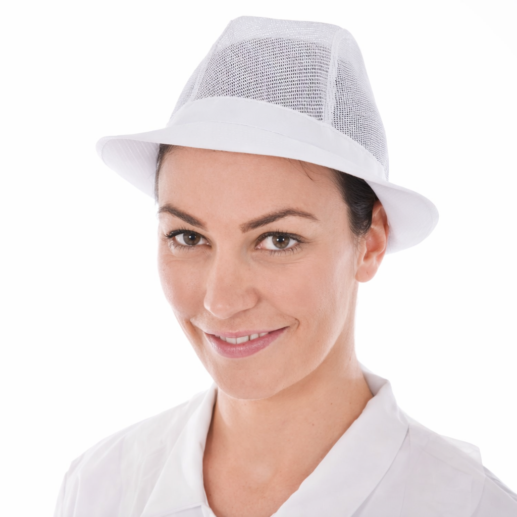 White Catering Trilby - Food Trade / Butchers