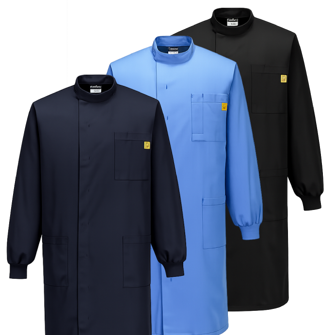 Anti-Static ESD Howie Lab Coats and Their Role in Controlled Environme ...