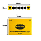 Brannan Forehead Temperature Indicator
