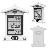 Brannan Weatherproof Digital Max Min Thermometer in White