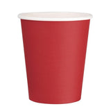 Fiesta Recyclable Single Wall Takeaway Coffee Cups Red 340ml / 12oz