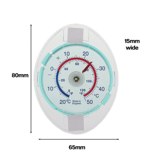 Brannan Dial Window Thermometer