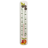 Brannan White Wall Thermometer with Fruit Design