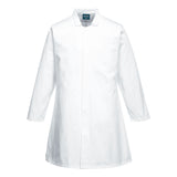 Portwest White Food Trade Coat (No External Pockets)