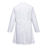 Portwest White Food Trade Coat (No External Pockets)