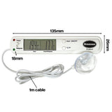 Brannan Digital Fridge / Freezer Thermometer with Alarm