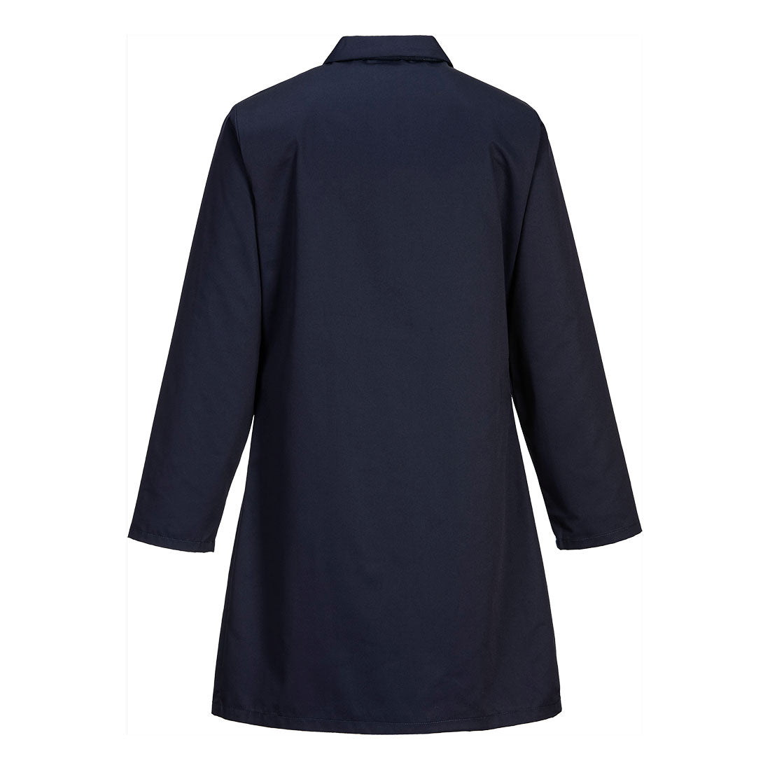 Navy Portwest Standard Warehouse / Lab Coat - with Pockets