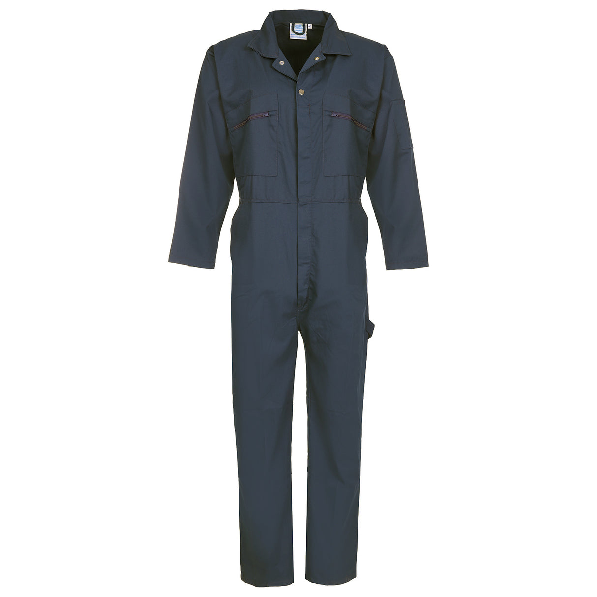 Mens Green 240gm Coveralls Zip Front
