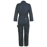 Mens Green 240gm Coveralls Zip Front