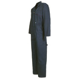 Mens Green 240gm Coveralls Zip Front