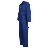 Mens Royal Blue 240gm Coveralls Zip Front