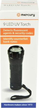 Mercury 9 LED UV Torch