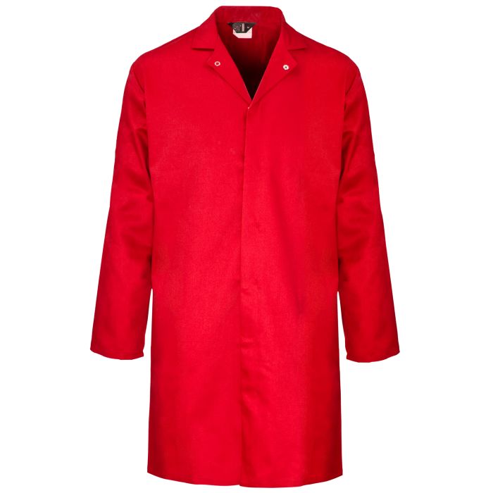 Supertouch Red Food Trade / Warehouse Coat (No External Pockets)