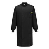 Portwest Anti-Static ESD Howie Coat Black