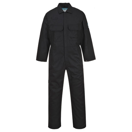 Portwest BIZ1 Bizweld Work FR Coverall - Regular / BK / 4XL
