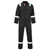 Portwest BIZ5 Bizweld Work FR Coverall - Regular / BK / L