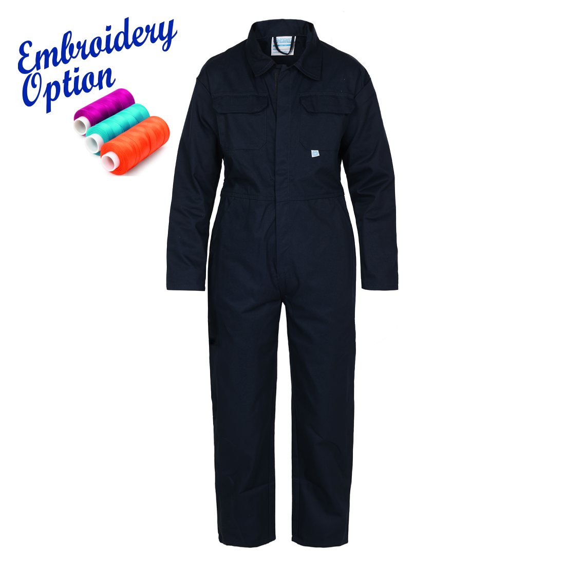 Kids Coveralls / Boiler Suit with Personalised Embroidery Option