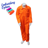 Kids Coveralls / Boiler Suit with Personalised Embroidery Option