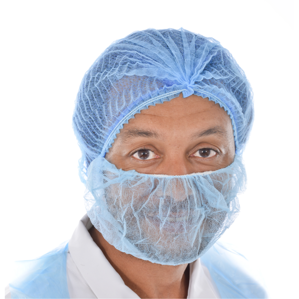 Disposable Blue Beard Cover / Snood