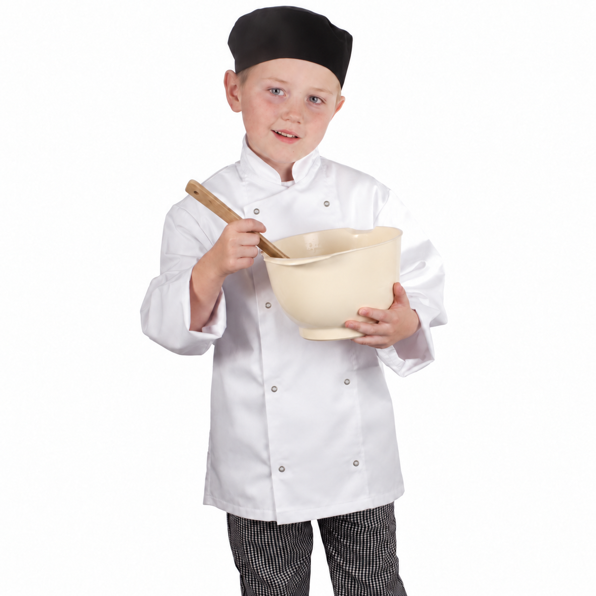Kids White Chef Jacket / Coat - with Embroidery Option