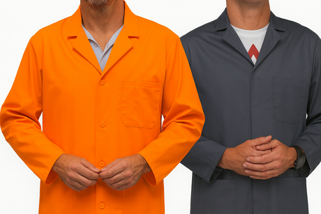 Custom coloured coats and contrasting trim