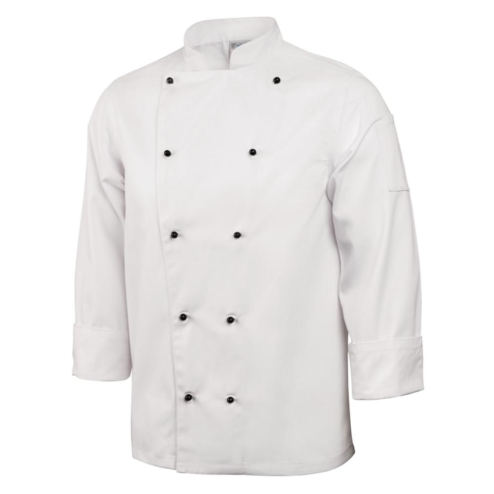 Chicago Chefs Jacket (Long Sleeve) - White