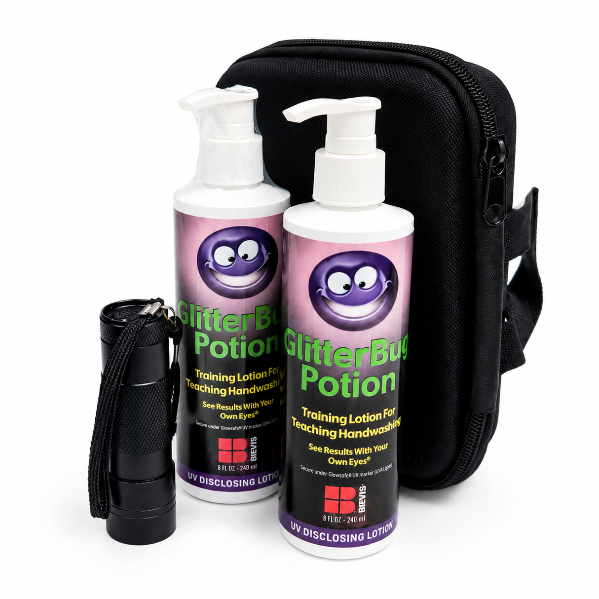 GlitterBug® Mini Hand Hygiene Training Kit