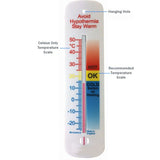 Brannan Hypothermia Wall Spirit Thermometer