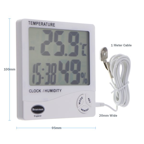 Brannan Max / Min Thermometer & Hygrometer