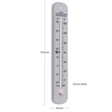 Brannan White Wall & Workplace Thermometer - 215mm