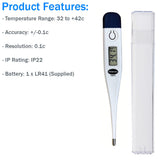 Brannan Digital Oral Clinical Thermometer