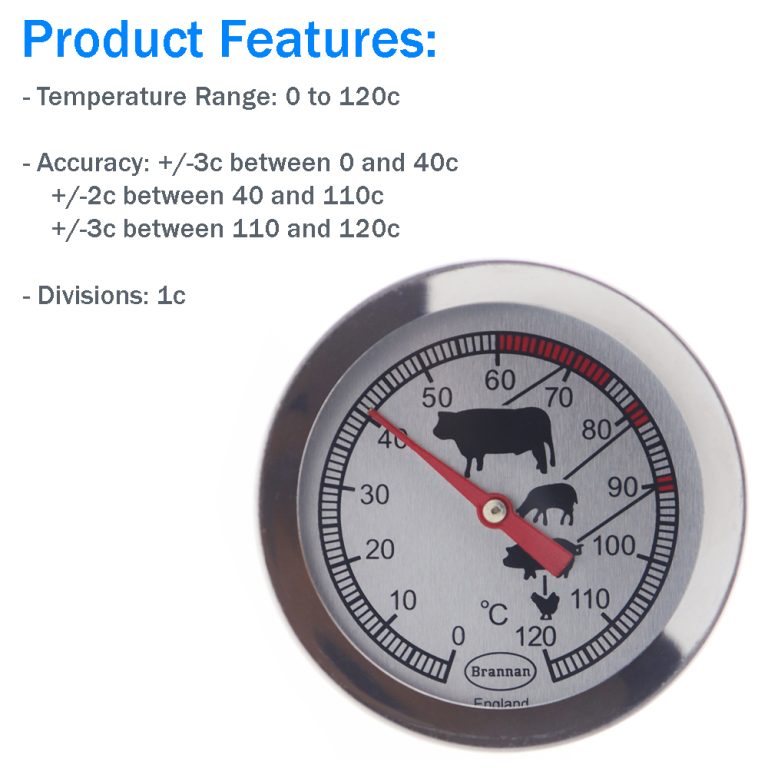 Brannan Meat Roasting Thermometer