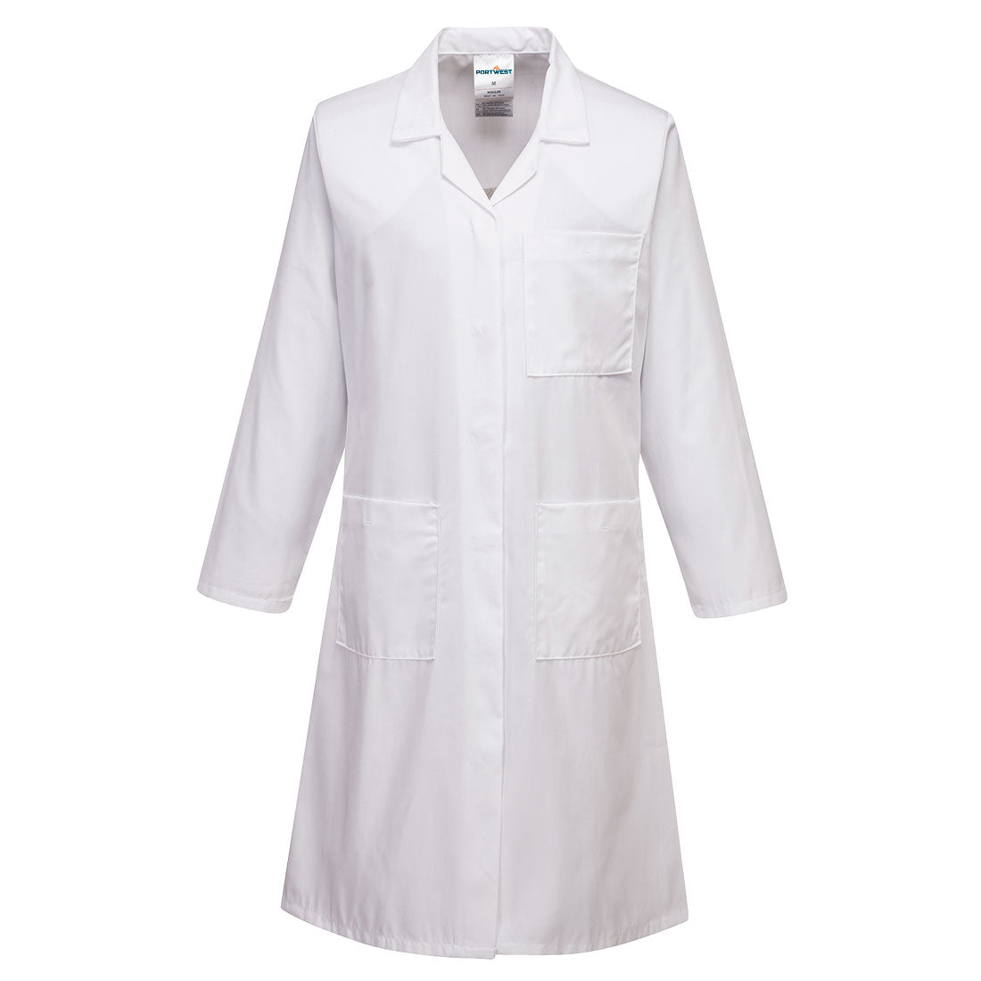 Portwest Women’s Standard White Lab Coat