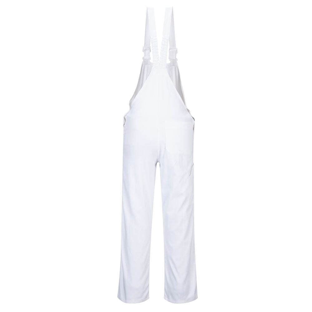 Portwest S810 Painters Bolton Bib and Brace White rear view