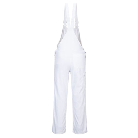 Portwest S810 Painters Bolton Bib and Brace White rear view