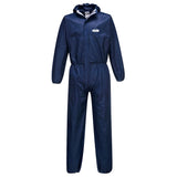 Portwest ST30 BizTex Anti-Static SMS Navy/Blue Disposable Coverall Type 5/6