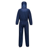 Portwest ST30 BizTex Anti-Static SMS Navy/Blue Disposable Coverall Type 5/6