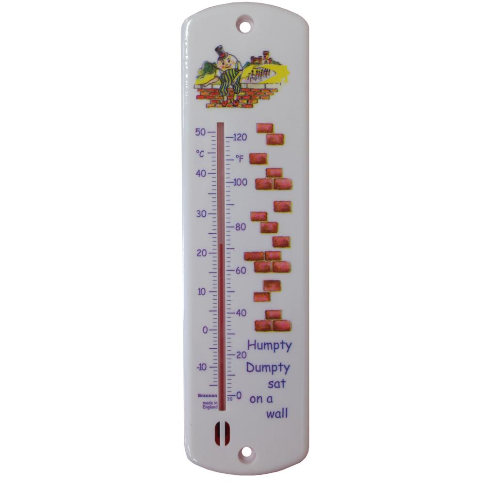 Humpty Dumpty Design Nursery Wall Thermometer