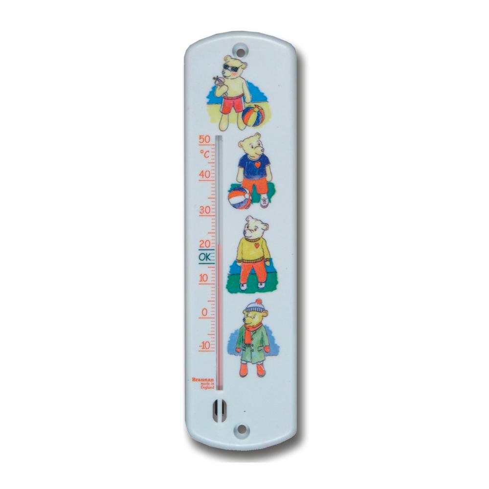 Teddy Design Nursery Wall Thermometer