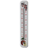 Brannan White Wall Thermometer with Fruit Design